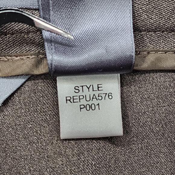 Liz Claiborne Pants Women 10 PETITE Brown Audra High Rise Wide Leg Trouser - Picture 7 of 12